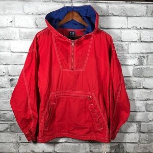 Vintage 90’s GAP Summer Sports Pacific Pullover Anorak Windbreaker Jacket Medium